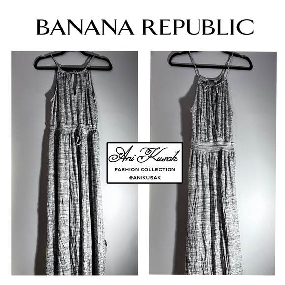 Banana Republic Heathered Goddess Halter Maxi Dress ASO Ava Jerome - Picture 2 of 3
